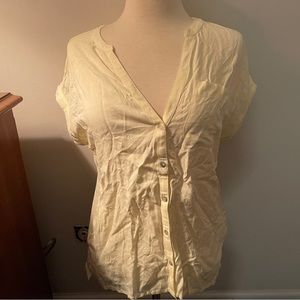 Embroidered yellow blouse